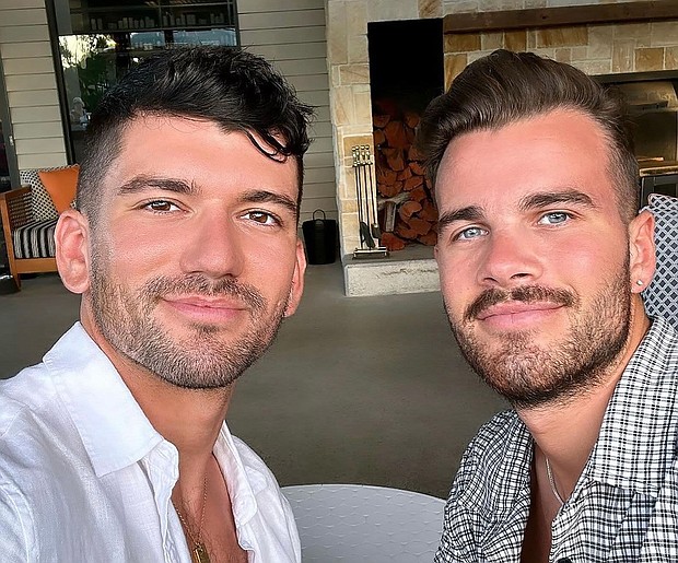 Australian police find bodies in search for missing couple; seen here are Luke Davies and Jesse Baird posing for a picture.
Mandatory Credit:	@Jesse Baird/Instagram via CNN Newsource