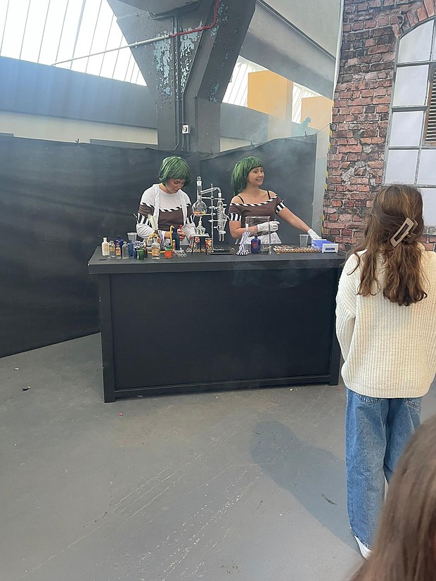 Pictures from the Willy Wonka themed experience went viral on social media.
Mandatory Credit:	Jack Proctor via CNN Newsource