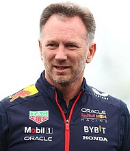 Red Bull team principal Christian Horner has been cleared of inappropriate behavior allegations following an external investigation.
Mandatory Credit:	Evan Buhler/Reuters via CNN Newsource