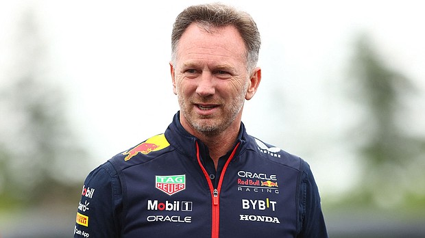 Red Bull team principal Christian Horner has been cleared of inappropriate behavior allegations following an external investigation.
Mandatory Credit:	Evan Buhler/Reuters via CNN Newsource