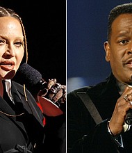 Madonna removes Luther Vandross from tribute in her ‘Celebration’ tour at request of his estate.
Mandatory Credit:	Getty Images/Reuters via CNN Newsource