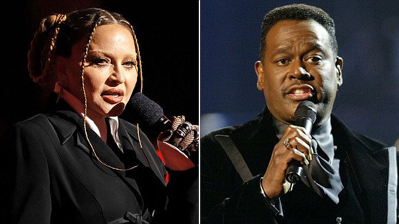 Madonna has honored a request from the estate of the late R&B singer Luther Vandross.