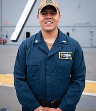 Petty Officer 2nd Class Jairo Rodriguez /Photo by Mass Communication Specialist 2nd Class Jordan Jennings, Navy Office of Community Outreach
