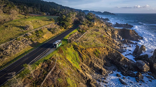 Koenig drove close to 35,000 miles during the record attempt.
Mandatory Credit:	Patrick Koenig via CNN Newsource