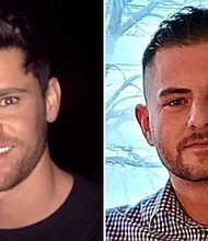 Luke Comiskey, left, and Kane Mitchell. The two friends died in Florida, and their remains were shipped back to their native Ireland.
Mandatory Credit:	Obtained by CNN via CNN Newsource