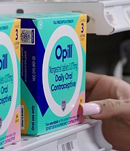 Opill, the first daily birth control pill available without a prescription in the United States, will be available in-store and online at retailers nationwide in the coming weeks, according to Perrigo.
Mandatory Credit:	Perrigo Company plc via CNN Newsource