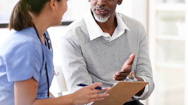 By the age of 50, men should be having prostate-specific antigen, or PSA, testing done annually.
Mandatory Credit:	SDI Productions/E+/Getty Images via CNN Newsource