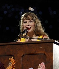 Taylor Swift is performing on March 2 in Singapore.
Mandatory Credit:	Ashok Kumar/TAS24/Getty Images for TAS Rights Management via CNN Newsource