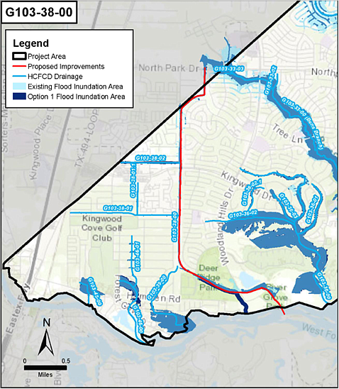 The Harris County Flood Control District will hold a virtual community engagement meeting for the Kingwood Diversion Ditch Flood Risk …