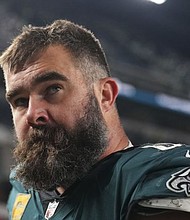 Jason Kelce spent his entire 13-season NFL career with the Philadelphia Eagles, including the team's 2018 Super Bowl win.
Mandatory Credit:	Mitchell Leff/Getty Ima