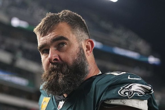 Philadelphia Eagles center Jason Kelce is retiring from the NFL, the 36-year-old announced at an emotional news conference Monday.