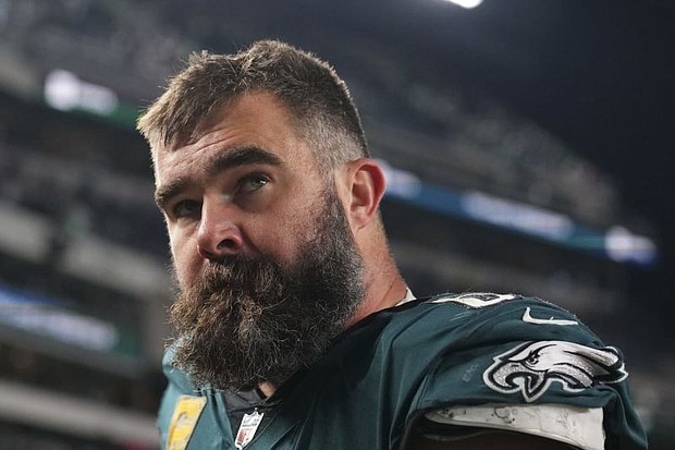Jason Kelce spent his entire 13-season NFL career with the Philadelphia Eagles, including the team's 2018 Super Bowl win.
Mandatory Credit:	Mitchell Leff/Getty Ima