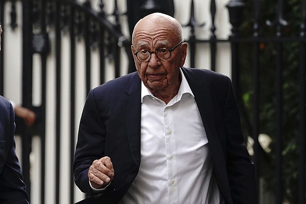Fox News founder, Rupert Murdoch, has taken his UK right-wing outlet TalkTV off the air.
Mandatory Credit:	Victoria Jones/Press Association/AP via CNN Newsource