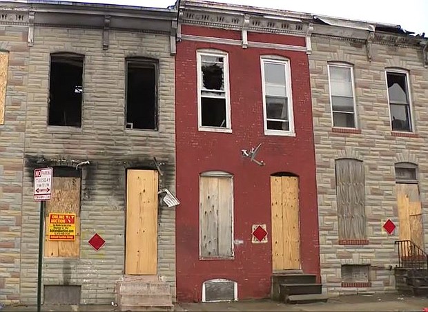 Baltimore City leaders are at odds over a new proposal to sell thousands of vacant homes for $1.
Mandatory Credit:	WJZ via CNN Newsource