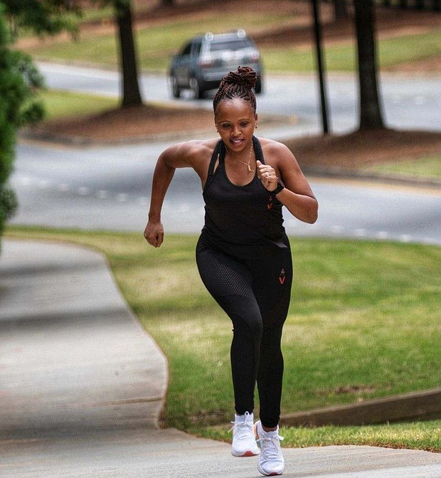 Veronica Amele says she's always on alert and carries pepper spray to ward off potential attackers.
Mandatory Credit:	Veronica Amele via CNN Newsource