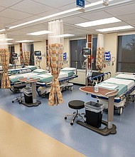 The Harris Health Endoscopy Center at Quentin Mease Health Center features eight procedure suites and 11 pre-operative and 18 post-operative beds. It was officially dedicated March 6, 2024.