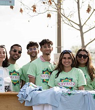 Volunteers ran activity booths, answered questions, and managed the upkeep of the Buffalo Bayou Park event space.
