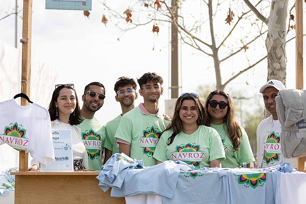 Volunteers ran activity booths, answered questions, and managed the upkeep of the Buffalo Bayou Park event space.