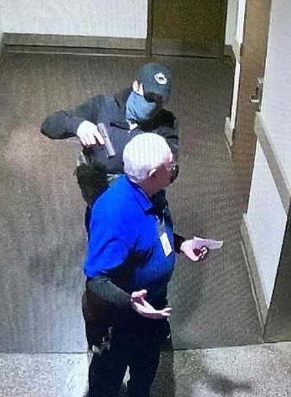 A man has been formally charged with armed robbery, kidnapping and multiple other charges after an attempted armed robbery caused chaos at the Hollywood Casino in Dearborn County, Indiana.
Mandatory Credit:	WLWT via CNN Newsource