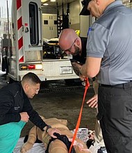 Roughly 30 Grady paramedics began their training. The hospital hopes to have the training complete and crews prepared by the end of March.
Mandatory Credit:	WANF via CNN Newsource