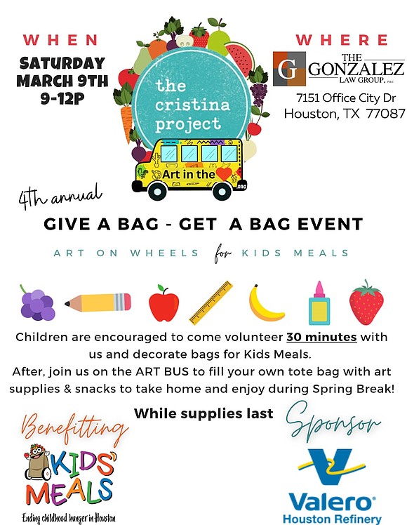 The 4th Annual Give a Bag, Get A Bag Event, hosted by The Cristina Project, honors the altruistic legacy of …