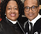 Spring Creek Baptist Church Pastor Kenneth D. Cooper and wife, Dr. LaKeeyna Cooper.