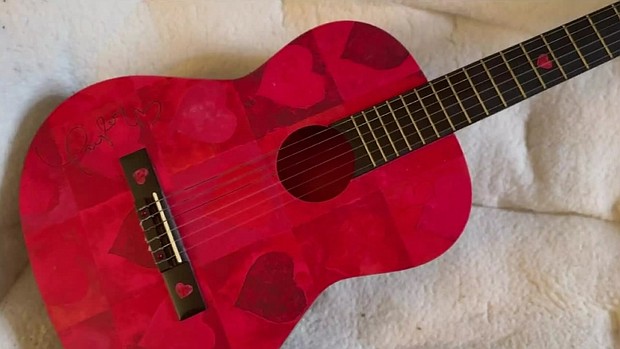 What lengths would you go to to help pay for your wedding? One Tampa woman considered potentially selling her beloved guitar, signed by Taylor Swift.
Mandatory Credit:	WFTS via CNN Newsource