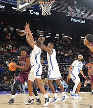 Playing at CFG Bank Arena, the VUU men won a quarterfinal (versus Bluefield State, 61-55) then lost a 53-51 nailbiter to Fayetteville State in the semifinals on Friday, March 1.
