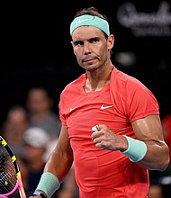 Spain's Rafael Nadal, here in Brisbane, Australia on January 4, has withdrawn from the BNP Paribas Open in Indian Wells, California.
Mandatory Credit:	William West/AFP/Getty Images/File via CNN Newsource