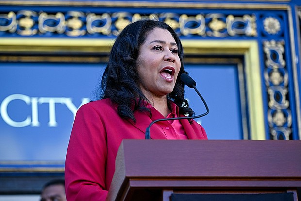 San Francisco Mayor London Breed supports the proposal to reform Prop 47.
Mandatory Credit:	Tayfun Coskun/Anadolu Agency/Getty Images via CNN Newsource