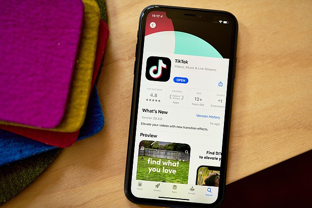 A new bill that could ban TikTok from all US phones and tablets is set for a vote by a key House committee on Thursday.
Mandatory Credit:	Gabby Jones/Bloomberg/Getty Images via CNN Newsource
