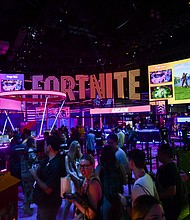 Apple has abruptly reversed a decision to ban Epic Games, the maker of “Fortnite,” from launching its own app store on iOS in Europe — just a day after European Union officials said they were investigating the matter.
Mandatory Credit:	Harrison Hill/USA Today/Sipa via CNN Newsource