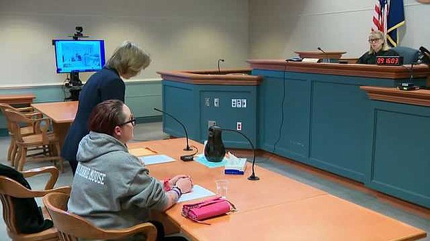 According to court paperwork, Crystal Sorey is asking for the declaration in probate court as she seeks to sue the state of New Hampshire for the wrongful death of her 5-year-old daughter.
Mandatory Credit:	WMUR via CNN Newsource