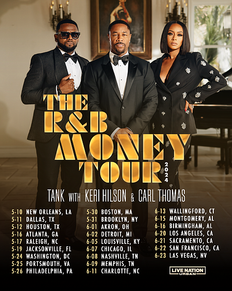 Get ready for an electrifying summer as Live Nation Urban proudly announces "The R&B Money Tour," featuring the illustrious Tank …