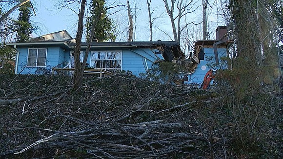 “The tree fell right through the roof and I could see sky,” Kathy Alyea said Sunday, March 10, when she …