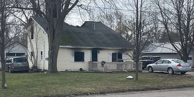 A woman was killed and two others were injured after a house exploded and caught fire in Gratiot County.
Mandatory Credit:	WNEM via CNN Newsource