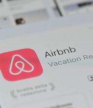Airbnb hosts who currently have indoor security cameras have until April 30 to remove them.
Mandatory Credit:	Lorenzo Di Cola/NurPhoto/Getty Images via CNN Newsource