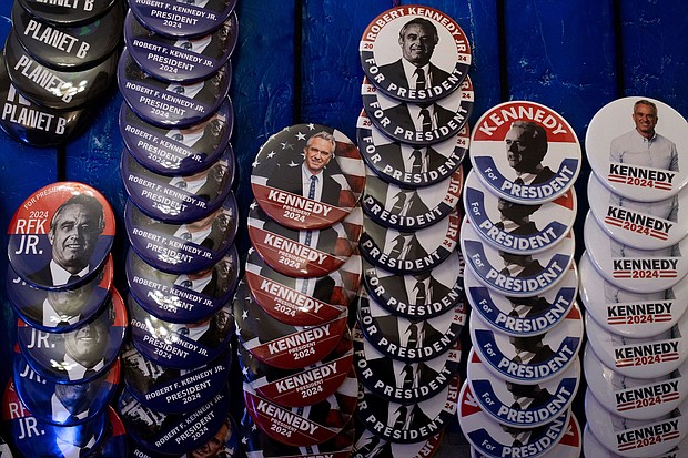 Independent presidential candidate Robert F. Kennedy Jr. has selected a vice presidential nominee and will announce his decision within the next two weeks, he told CNN on March 12.
Mandatory Credit:	Emily Elconin/Getty Images via CNN Newsource