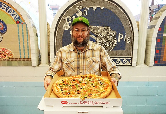 The #8 Supreme Pizza, a nod to Houston's appetite, debuts at Home Slice Pizza for Pi Day.