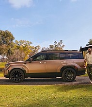 Hyundai’s ‘The Drop' Multicultural Marketing Campaign | Screengrab of Hyundai’s TV Ad with Culture Brands for the Santa Fe, Jan. 24-25, 2024.