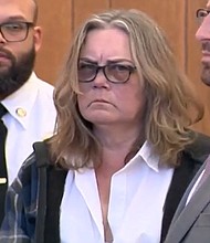 Westborough police made contact with the bus driver, later identified as Jane Welch, 51, of Marlborough, at 7:40 a.m. at 135 East Main St., which is the Park Village West Apartments. Police said 25-30 students who had just been picked up at the complex were on the bus at the time.
Mandatory Credit:	WCVB via CNN Newsource