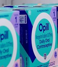 Online sales of Opill, the first over-the-counter birth control pill approved in the United States, begin Monday morning.
Mandatory Credit:	Perrigo Company via CNN Newsource