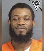 Jaremy Smith, the man suspected of fatally shooting a New Mexico State Police officer, has been captured.
Mandatory Credit:	New Mexico State Police via CNN