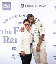 Sheila Johnson and Kwame Onwuachi are the co-hosts of The Family Reunion, held in August at Salamander Middleburg. The multi-day event highlights diversity within the hospitality industry and has quickly become one of the country's pre-eminent culinary events. Tickets are now on sale for the 2024 iteration in August. Credit: Clay Williams