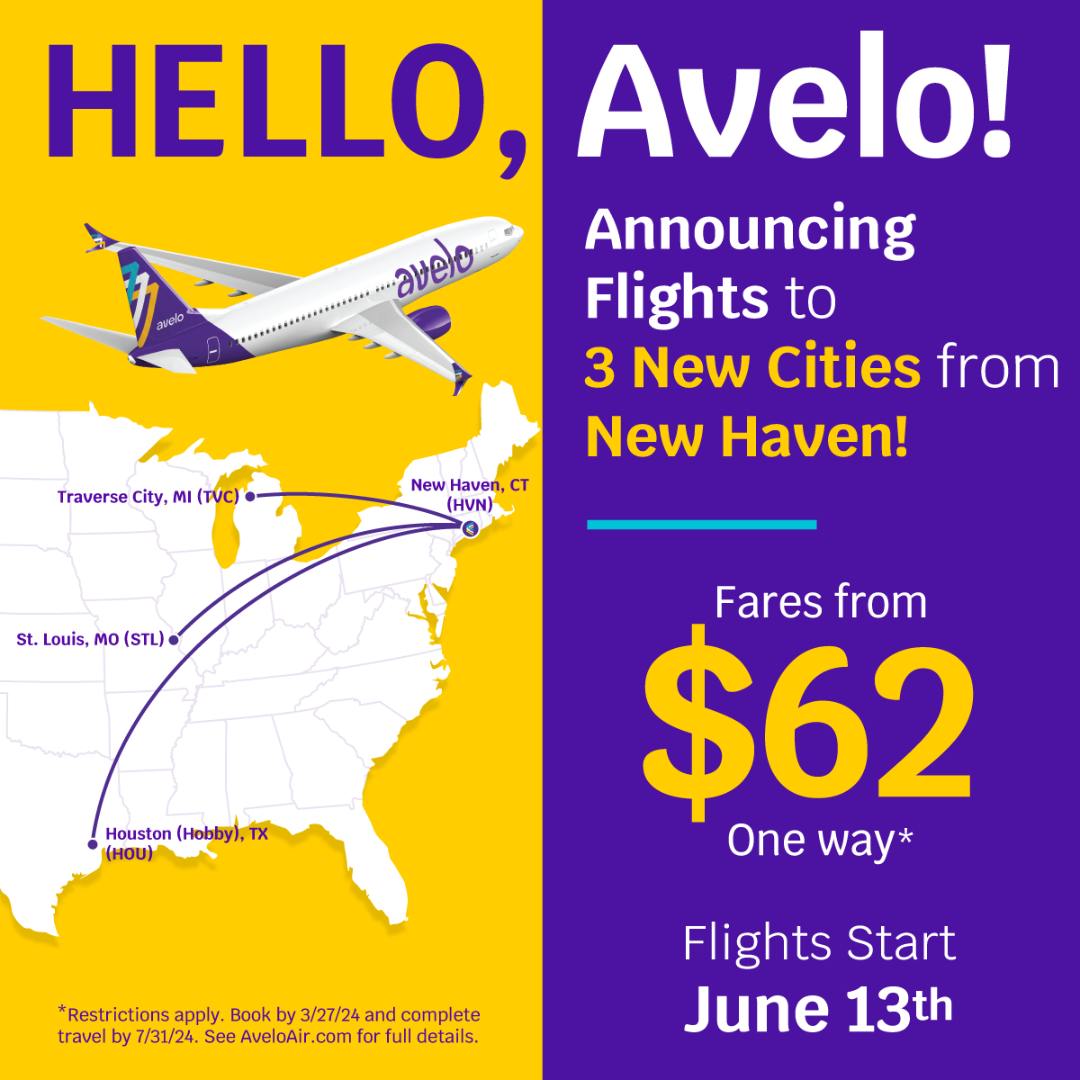 Avelo Airlines Now Taking Flight From Houston to Southern