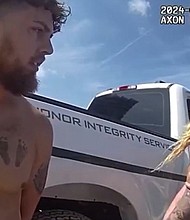 A Georgia couple was arrested in Volusia County on Daytona Beach after deputies say the two were intoxicated and asleep on the beach while their children were nowhere to be found.
Mandatory Credit:	WESH via CNN Newsource