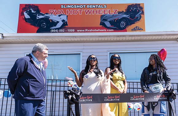 RVA Hot Wheelz, a luxury car rental company owned by Dashia Oliver and Destiny Oliver, celebrated its grand opening Saturday, ...