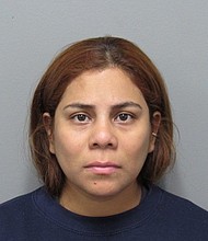 A photo of Kristel Candelario from the Cuyahoga County Sheriff's Office. .She was arrested on 06/18/2023
