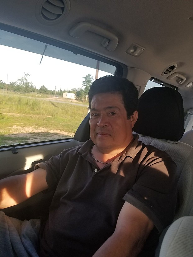 Heriberto Alejandro Sanchez-Mayen before he was arrested.
Mandatory Credit:	Courtesy Attorney Leesfield Scolaro via CNN Newsource