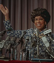 Regina King’s spot-on performance as Shirley Chisholm outshines the movie devoted to the political trailblazer in “Shirley,” a laser-focused look at the first Black congresswoman’s 1972 presidential campaign that might have benefited from more biographical detail and less obsessing about amassing delegates.
Mandatory Credit:	Glen Wilson/Netflix via CNN Newsource